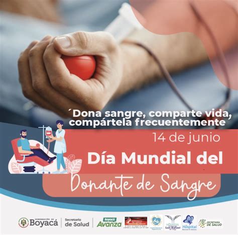 El Día Mundial del Donante de Sangre invita a compartir vida