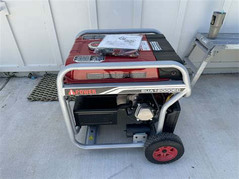 A Ipower Sua Ec Watt Gas Powered Generator W Electric Start