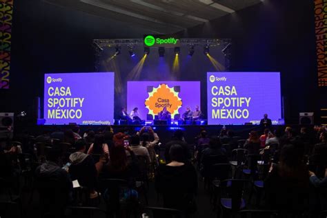 Casa Spotify M Xico Abre Sus Puertas Y Presenta Lo M S Escuchado En