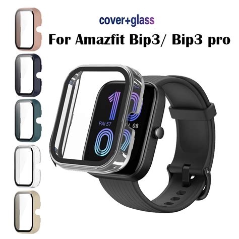 Protetor De Tela Para Huami Amazfit Bip 3 Bip3 Pro Dura PC Moldura