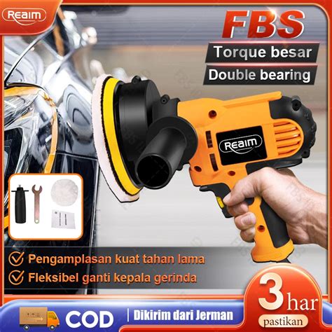 Jual Reaim 450W Mesin Poles Mobil Polisher Mobil Perbaikan Ubin Motor