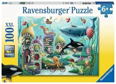 Ravensburger Świat pod wodą puzzle XXL 100 elementów smyk