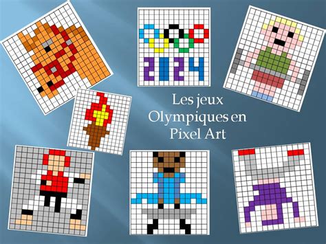 Les Pixel Art Des Jeux Olympiques Jeux Olympiques Jeux Olympiques