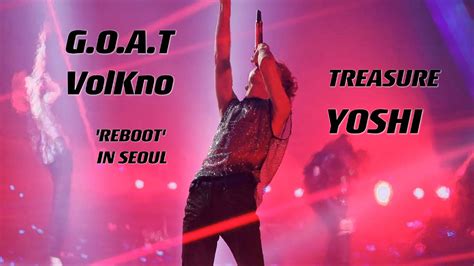 YOSHI FOCUS 4K 231215 TREASURE REBOOT IN SEOUL G O A T VolKno