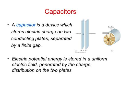 Definition Of Capacitors