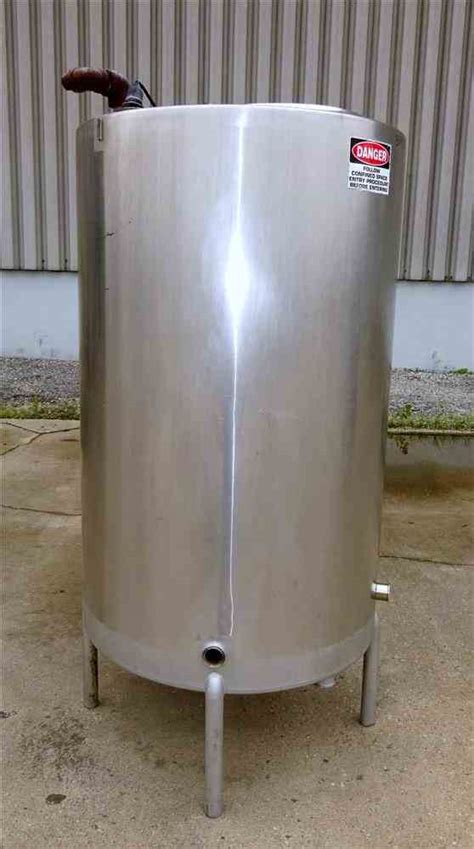 Gal Stainless Steel Tank New Used And Surplus Equipment