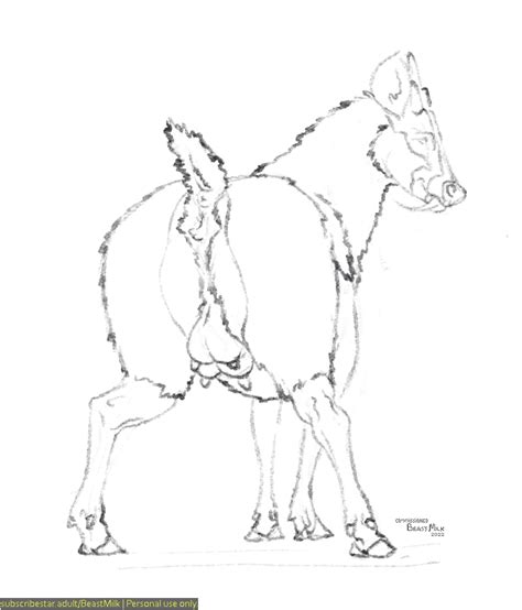 Comm Musk Deer Form Feral Female By BeastMilk Hentai Foundry