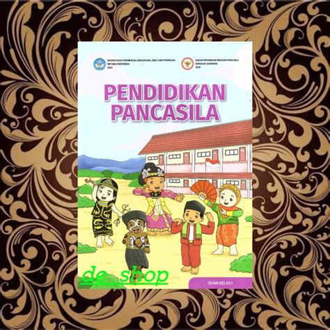 Jual Buku Kumer Diknas Pendidikan Pancasila Kelas 1 Sd Shopee Indonesia