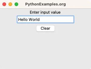 Tkinter Entry Clear Delete Value In The Field Python Examples