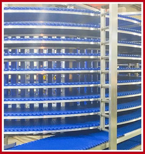 Spiral Cooling Conveyor Spiral Flexible Conveyor Spiral Conveyor For