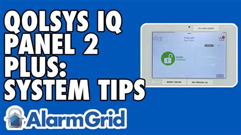 Installing And Using The Qolsys Iq Panel 2 Part 5 System Tips Youtube