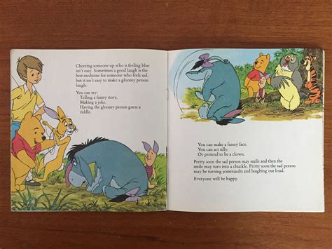 Walt Disneys Happy Healthy Pooh Book 1977 Golden Etsy