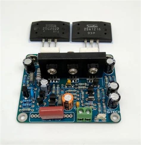 Gt50se Amplifier Board 100w Monosanken 2sa1216 2sc2922 At ₹ 650order Subwoofer Board In