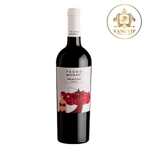 Rượu vang Feudo Monaci Salento Primitivo IGT VANG VIP