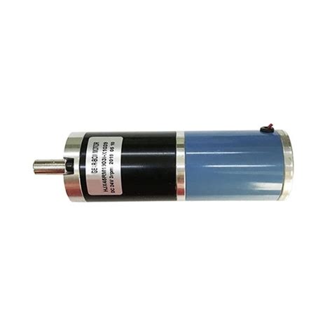 Brushed Dc Motor With Gearbox 4000rpm 12v24v 45mm