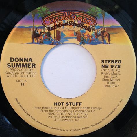 Donna Summer Hot Stuff 1979 25 Vinyl Discogs