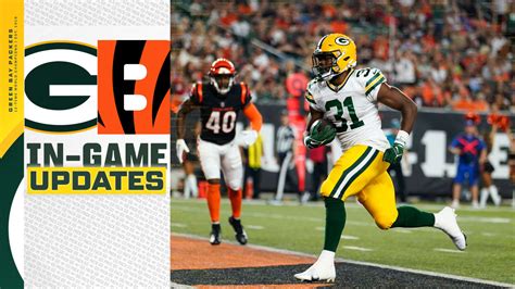 Packers Open Preseason With 36 19 Win Over Bengals