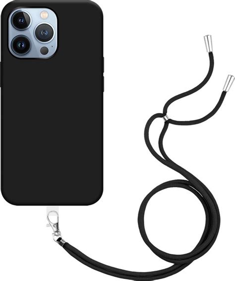 Cazy Soft Tpu Telefoonhoesje Met Koord Geschikt Voor Iphone Pro