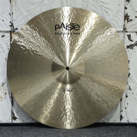 Paiste Formula Modern Essentials Ride Cymbal In Reverb Canada