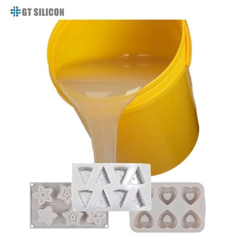 Shore A Translucent Platinum Cure Food Grade Liquid Silicone Rubber