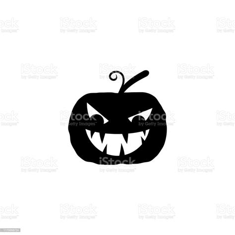 Jack Olantern Happy Halloween Icon Stock Illustration Download Image