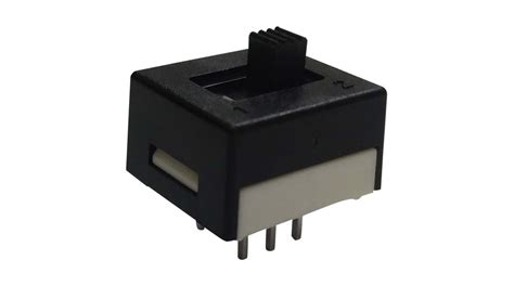 RND 210 00600 RND Miniature Slide Switch 2CO ON ON Through Hole