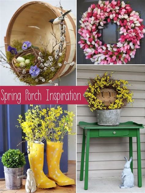 12 Ideas For Spring Porch Inspiration The Scrap Shoppe Spring Porch