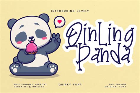 Qinling Panda Font by Hola Creative · Creative Fabrica