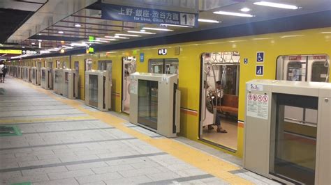 銀座線浅草駅ホームドア Asakusa Station Tokyo Youtube