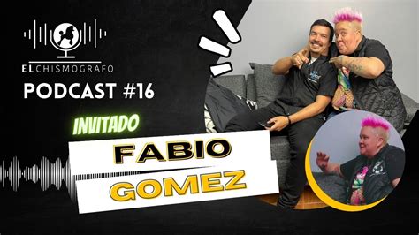 El Chism Grafo Con Fabio Gomez El Chism Grafo De Charlistore Youtube