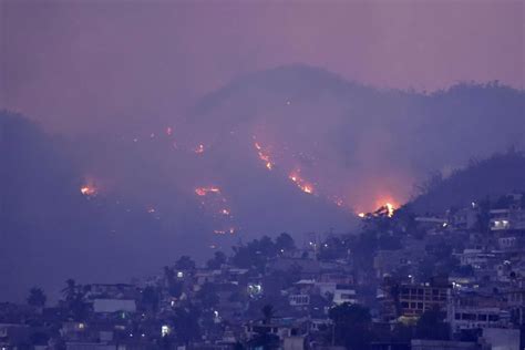 Se Suspenden Las Clases Por Los Incendios Forestales En Acapulco Y