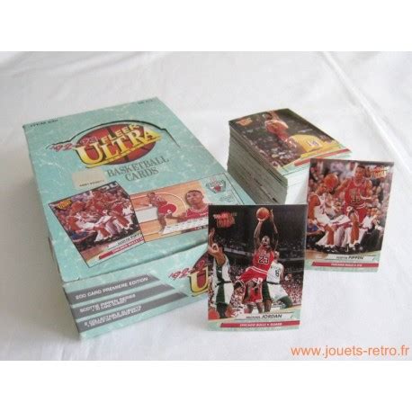 Set complet cartes NBA Fleer Ultra 92 93 série 1