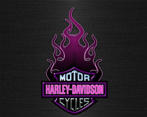 Harley Davidson Logo Wallpaper - WallpaperSafari