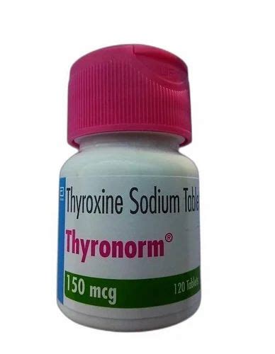 Thyroxine Sodium Tablets Ip 150 Mcg Thyronorm At Rs 195 Bottle