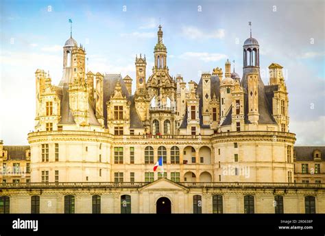 Chambord castle in France Stock Photo - Alamy