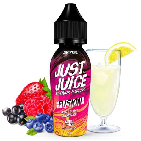 Lemonade Berry Burst Just Juice 50 Ml Chez Monsieurvapo