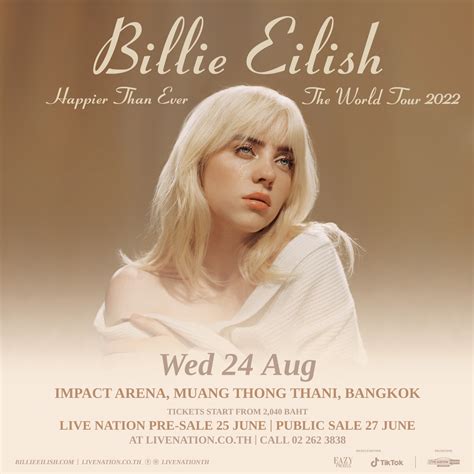 Live Nation Tero On Twitter B Billie Eilish Happier