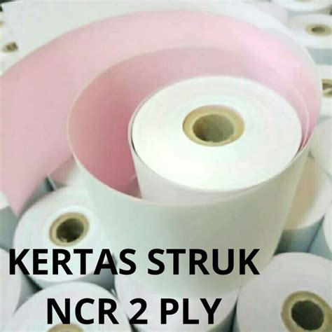 Kertas Kasir Struk Ncr Ply X Isi Roll Lazada Indonesia