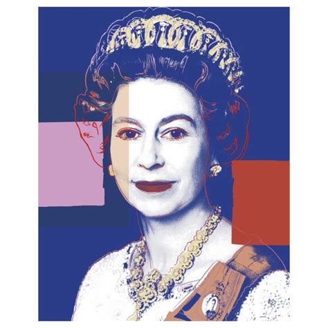 Andy Warhol Queen Elizabeth II Of The United Kingdom 337 LE 30x38