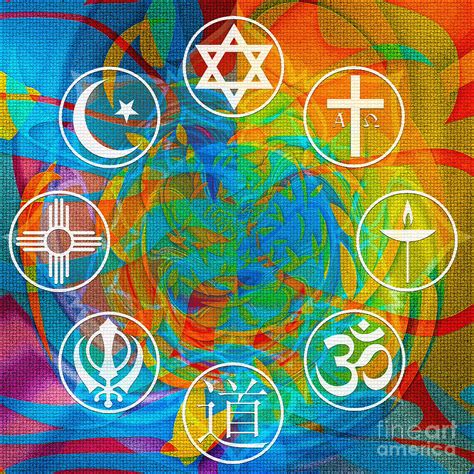 Interfaith Art 35 Digital Art By Dyana Jean