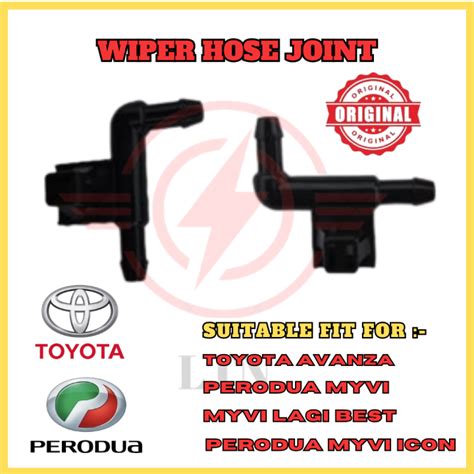 Original Perodua Windshield Wiper Hose Joint Perodua Myvvi Myvi Lagi