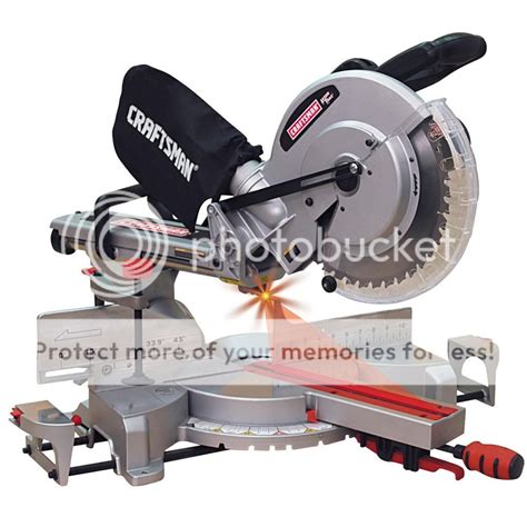 Craftsman 12 Sliding Compound Miter Saw 15 Amp Laser Trac 21239 New Ebay