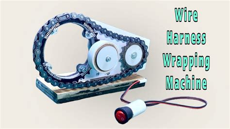 How To Make Wire Harness Wrapping Machine At Home YouTube