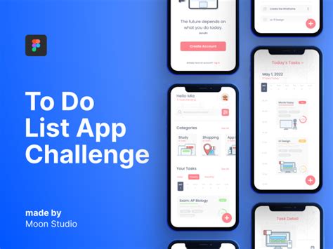 To Do List App by Moon Studio on Dribbble