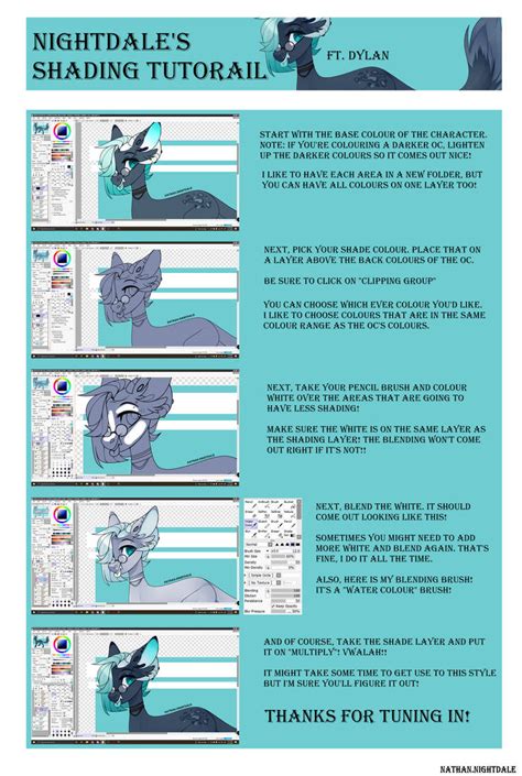 Shading Tutorial By Me By Nightdale13 On Deviantart