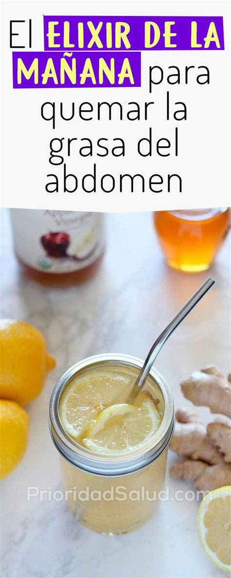 El elixir de la mañana quema la grasa del abdomen rápidamente