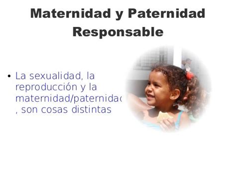 Maternidad Y Paternidad Responsable