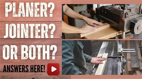 Planer Vs Jointer Differences You Need To Know And Best Options To