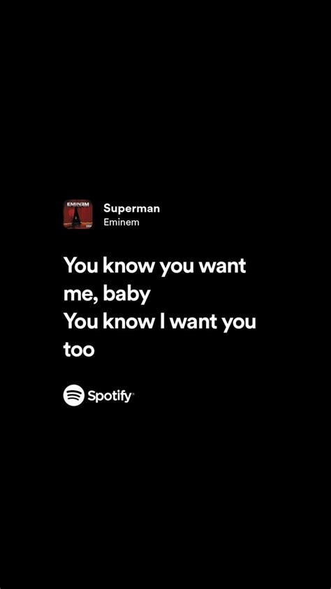 Eminem - superman | Eminem lyrics, Pretty lyrics, Just lyrics