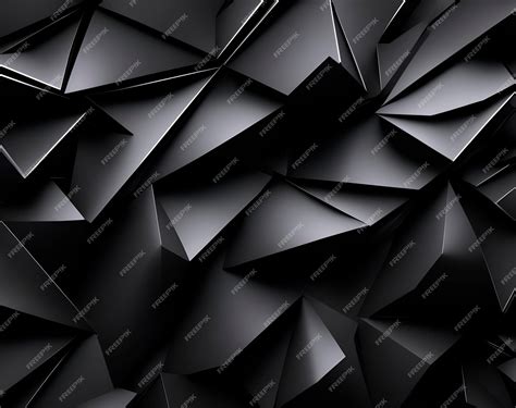 Premium AI Image | Abstract black modern texture